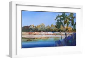 Late Night, The Murray 2-Craig Trewin Penny-Framed Art Print