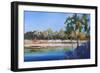 Late Night, The Murray 2-Craig Trewin Penny-Framed Art Print