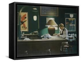 Late Night-Dale Kennington-Framed Stretched Canvas