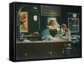 Late Night-Dale Kennington-Framed Stretched Canvas