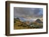 Late Stormy Light Above Hidden Lake at Logan Pass in Glacier National Park, Montana, Usa-Chuck Haney-Framed Photographic Print