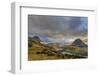 Late Stormy Light Above Hidden Lake at Logan Pass in Glacier National Park, Montana, Usa-Chuck Haney-Framed Photographic Print