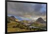 Late Stormy Light Above Hidden Lake at Logan Pass in Glacier National Park, Montana, Usa-Chuck Haney-Framed Photographic Print