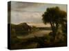 Late Summer, 1834-Thomas Doughty-Stretched Canvas