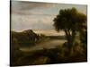 Late Summer, 1834-Thomas Doughty-Stretched Canvas