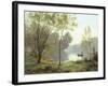 Late Summer Afternoon on the Lake-Albert Gabriel Rigolot-Framed Giclee Print