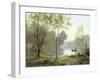 Late Summer Afternoon on the Lake-Albert Gabriel Rigolot-Framed Premium Giclee Print