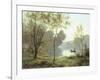 Late Summer Afternoon on the Lake-Albert Gabriel Rigolot-Framed Giclee Print