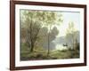 Late Summer Afternoon on the Lake-Albert Gabriel Rigolot-Framed Giclee Print