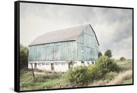 Late Summer Barn I Crop-Elizabeth Urquhart-Framed Stretched Canvas