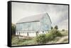 Late Summer Barn I Crop-Elizabeth Urquhart-Framed Stretched Canvas