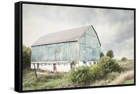 Late Summer Barn I Crop-Elizabeth Urquhart-Framed Stretched Canvas