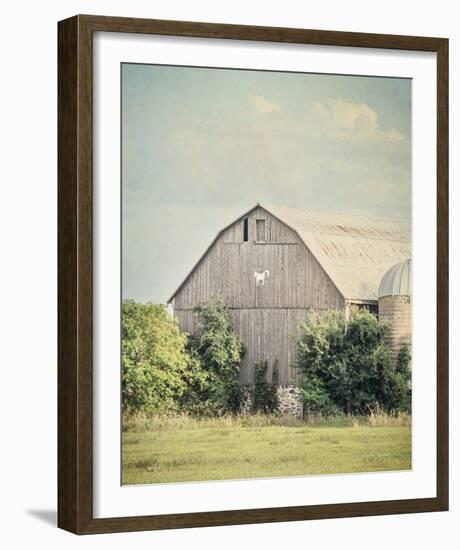 Late Summer Barn II Crop-Elizabeth Urquhart-Framed Photo