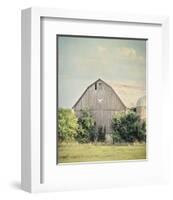 Late Summer Barn II Crop-Elizabeth Urquhart-Framed Photo