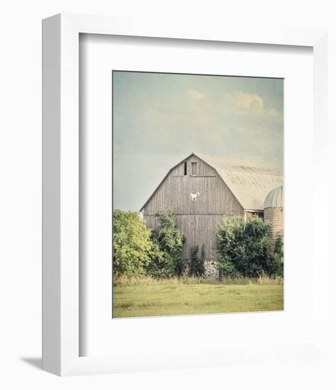 Late Summer Barn II Crop-Elizabeth Urquhart-Framed Photo