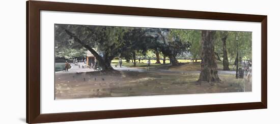 Late Summer, Battersea Park, 2009-Peter Brown-Framed Giclee Print