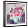 Late Summer Bouquet-Esther Bley-Framed Art Print
