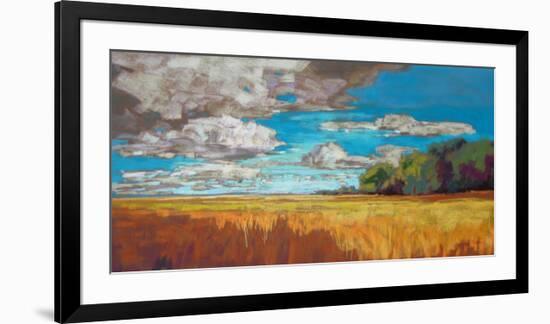 Late Summer Clouds-null-Framed Art Print