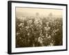 Late Summer Field of Ironweed, Sneezeweed and Yarrow Flower, Kentucky, USA-Adam Jones-Framed Photographic Print