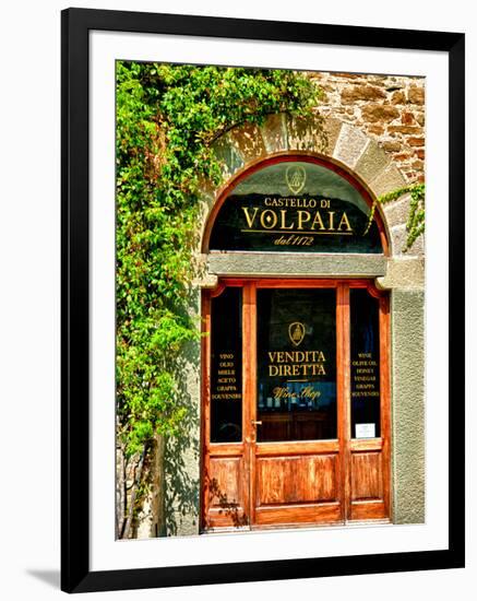 Late Summer in the Tuscan Village of Volpaia, Tuscany, Italy-Richard Duval-Framed Photographic Print