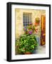 Late Summer in the Tuscan Village of Volpaia, Tuscany, Italy-Richard Duval-Framed Photographic Print