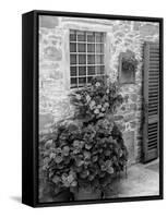 Late Summer in the Tuscan Village of Volpaia, Tuscany, Italy-Richard Duval-Framed Stretched Canvas