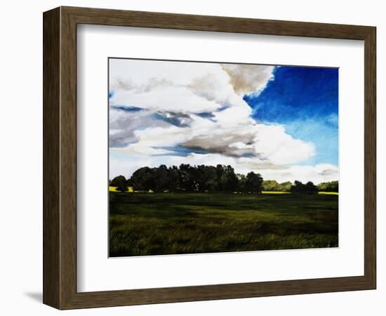 Late Summer Landscape in N. Alabama-Helen J. Vaughn-Framed Giclee Print