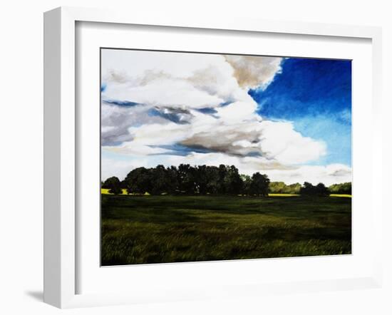 Late Summer Landscape in N. Alabama-Helen J. Vaughn-Framed Giclee Print