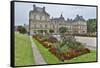 Late summer Luxembourg Gardens and Palace, Paris-Darrell Gulin-Framed Stretched Canvas