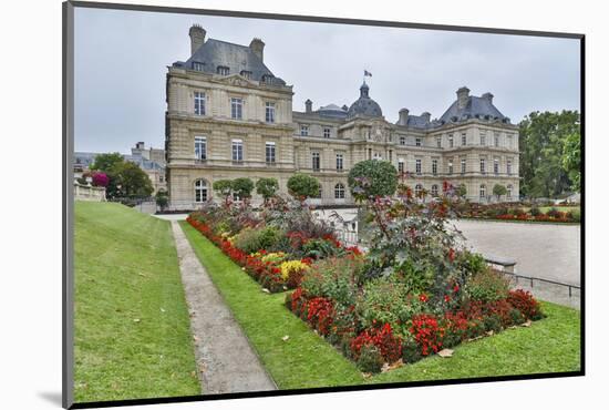 Late summer Luxembourg Gardens and Palace, Paris-Darrell Gulin-Mounted Photographic Print