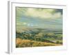 Late Summer on the Downs at Poynings, 1995-Margaret Hartnett-Framed Giclee Print