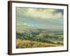 Late Summer on the Downs at Poynings, 1995-Margaret Hartnett-Framed Giclee Print