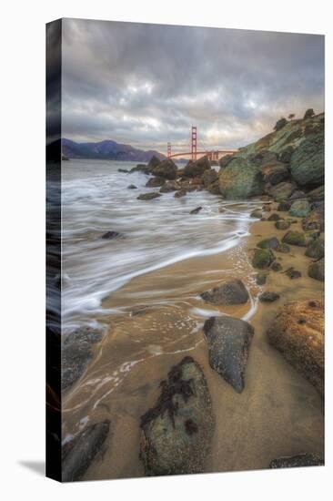 Late Summer Seascape at Golden Gate Bridge San Francisco-Vincent James-Stretched Canvas