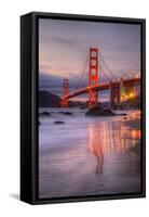 Late Summer View at the Lovely Golden Gate, San Francisco-Vincent James-Framed Stretched Canvas