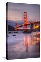 Late Summer View at the Lovely Golden Gate, San Francisco-Vincent James-Stretched Canvas