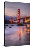 Late Summer View at the Lovely Golden Gate, San Francisco-Vincent James-Stretched Canvas