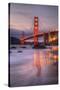 Late Summer View at the Lovely Golden Gate, San Francisco-Vincent James-Stretched Canvas