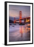 Late Summer View at the Lovely Golden Gate, San Francisco-Vincent James-Framed Premium Photographic Print