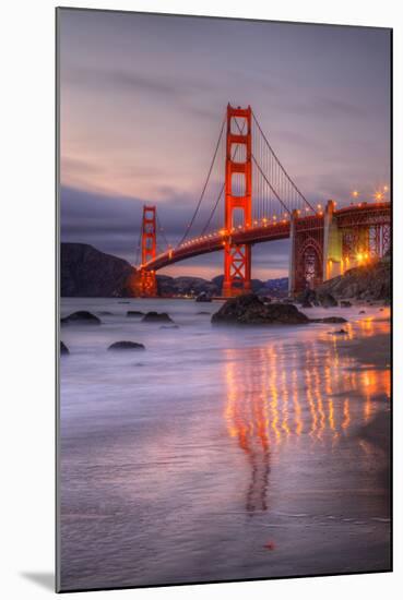 Late Summer View at the Lovely Golden Gate, San Francisco-Vincent James-Mounted Premium Photographic Print