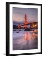 Late Summer View at the Lovely Golden Gate, San Francisco-Vincent James-Framed Photographic Print