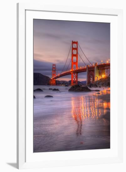 Late Summer View at the Lovely Golden Gate, San Francisco-Vincent James-Framed Photographic Print