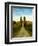 Late Summer Wine Scene in the Hills of Panzano, Tuscany, Italy-Richard Duval-Framed Premium Photographic Print