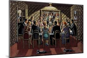 Late Supper, 2015-PJ Crook-Mounted Giclee Print