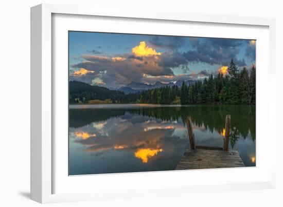 Late Swim-Anne Schneidersmann-Framed Photographic Print