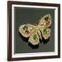 Late Victorian Multi-Gem Set Butterfly Brooch, C.1880-English School-Framed Giclee Print