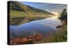 Late Winter Hills and Reflection, Northern California-Vincent James-Stretched Canvas