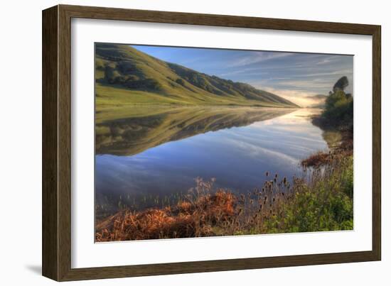 Late Winter Hills and Reflection, Northern California-Vincent James-Framed Photographic Print