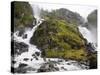 Latefoss Waterfalls, Odda, Hordaland, Norway, Scandinavia, Europe-Marco Cristofori-Stretched Canvas