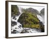 Latefoss Waterfalls, Odda, Hordaland, Norway, Scandinavia, Europe-Marco Cristofori-Framed Photographic Print