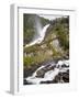 Latefoss Waterfalls, Odda, Hordaland, Norway, Scandinavia, Europe-Marco Cristofori-Framed Photographic Print